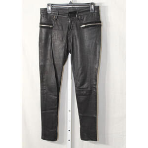 RtA moto Black Leather pants sz. 26